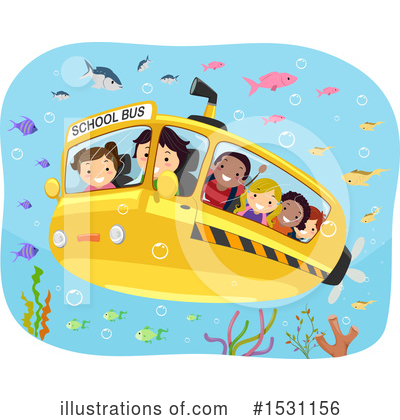 School Bus Clipart #1531156 by BNP Design Studio