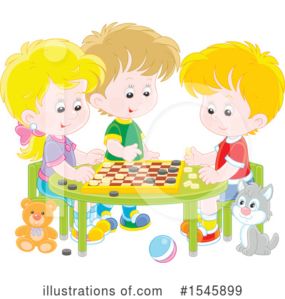 Royalty-Free (RF) Children Clipart Illustration by Alex Bannykh - Stock Sample #1545899