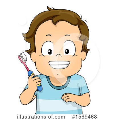 Brushing Teeth Clipart #1569468 by BNP Design Studio
