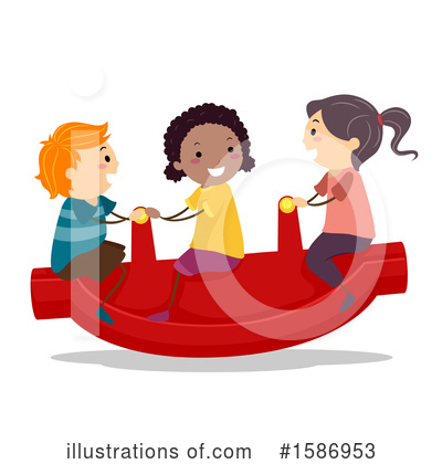 See Saw Clipart #1586953 by BNP Design Studio