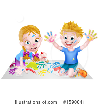 Royalty-Free (RF) Children Clipart Illustration by AtStockIllustration - Stock Sample #1590641