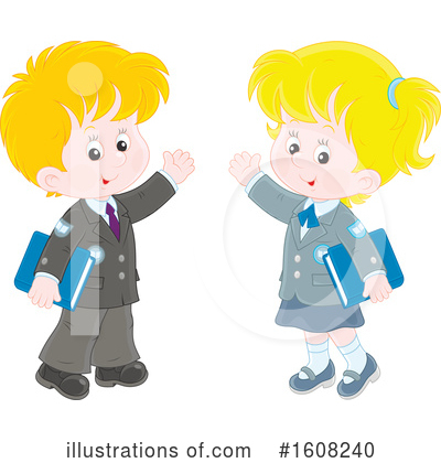 Royalty-Free (RF) Children Clipart Illustration by Alex Bannykh - Stock Sample #1608240