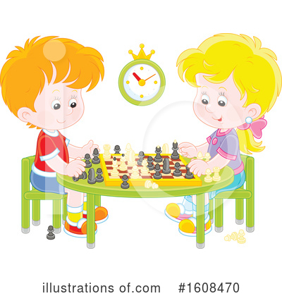 Royalty-Free (RF) Children Clipart Illustration by Alex Bannykh - Stock Sample #1608470