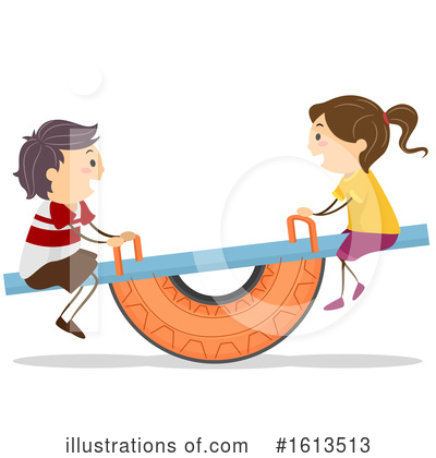 See Saw Clipart #1613513 by BNP Design Studio