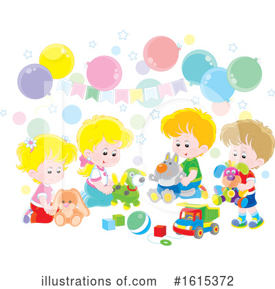 Royalty-Free (RF) Children Clipart Illustration by Alex Bannykh - Stock Sample #1615372