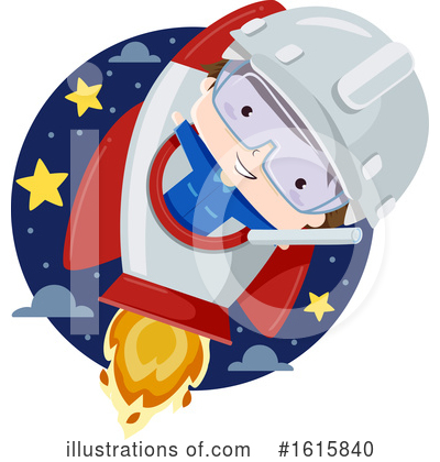 Astronaut Clipart #1615840 by BNP Design Studio