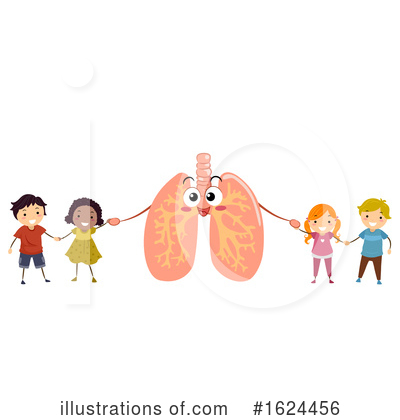 Lungs Clipart #1624456 by BNP Design Studio