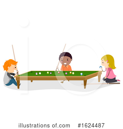 Billiards Clipart #1624487 by BNP Design Studio