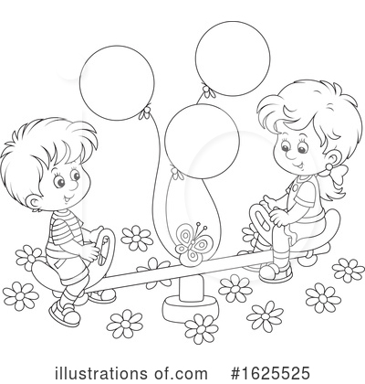 Royalty-Free (RF) Children Clipart Illustration by Alex Bannykh - Stock Sample #1625525