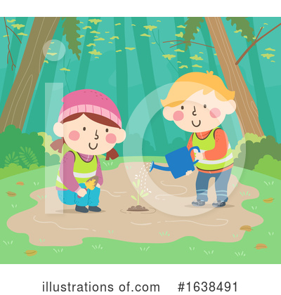 Royalty-Free (RF) Children Clipart Illustration by BNP Design Studio - Stock Sample #1638491