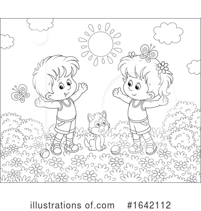 Royalty-Free (RF) Children Clipart Illustration by Alex Bannykh - Stock Sample #1642112