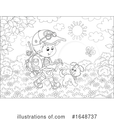 Royalty-Free (RF) Children Clipart Illustration by Alex Bannykh - Stock Sample #1648737