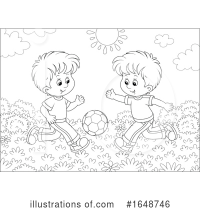 Royalty-Free (RF) Children Clipart Illustration by Alex Bannykh - Stock Sample #1648746