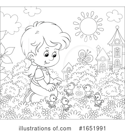 Royalty-Free (RF) Children Clipart Illustration by Alex Bannykh - Stock Sample #1651991