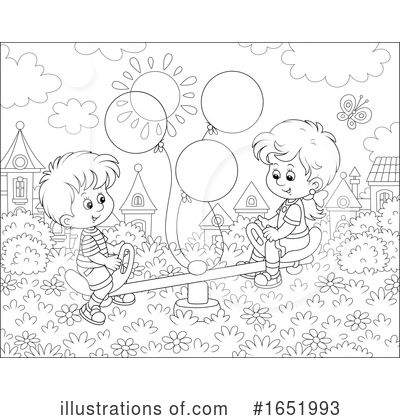 Royalty-Free (RF) Children Clipart Illustration by Alex Bannykh - Stock Sample #1651993