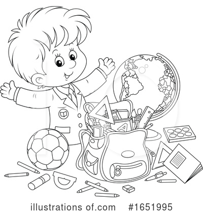 Royalty-Free (RF) Children Clipart Illustration by Alex Bannykh - Stock Sample #1651995