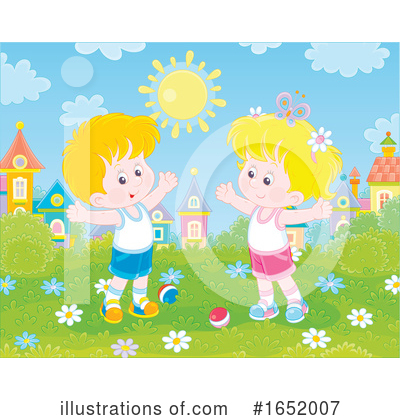 Royalty-Free (RF) Children Clipart Illustration by Alex Bannykh - Stock Sample #1652007
