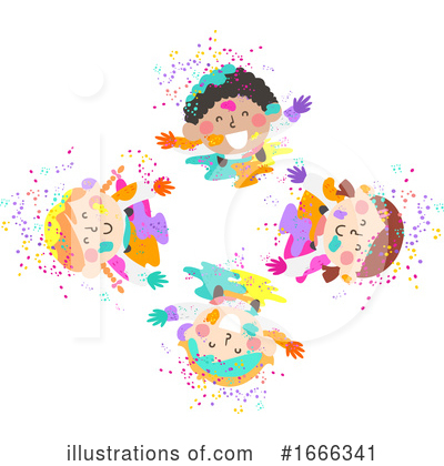 Holi Clipart #1666341 by BNP Design Studio