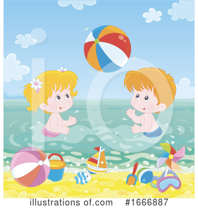Royalty-Free (RF) Children Clipart Illustration by Alex Bannykh - Stock Sample #1666887