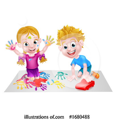 Royalty-Free (RF) Children Clipart Illustration by AtStockIllustration - Stock Sample #1680488