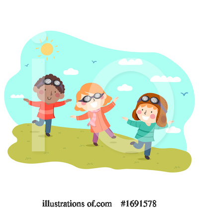 Royalty-Free (RF) Children Clipart Illustration by BNP Design Studio - Stock Sample #1691578