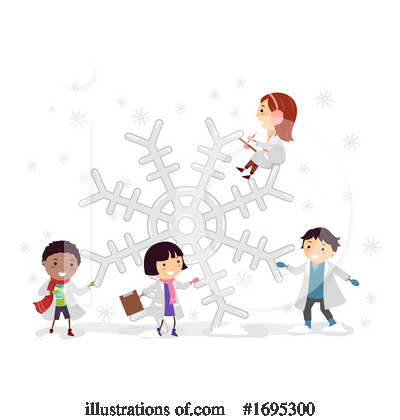 Snowflake Clipart #1695300 by BNP Design Studio