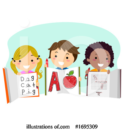 Royalty-Free (RF) Children Clipart Illustration by BNP Design Studio - Stock Sample #1695309