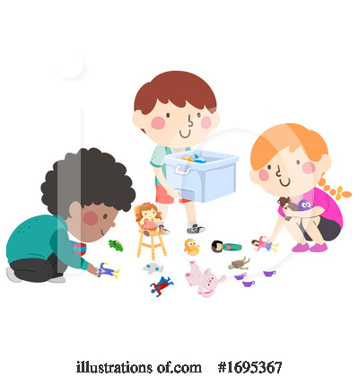 Royalty-Free (RF) Children Clipart Illustration by BNP Design Studio - Stock Sample #1695367
