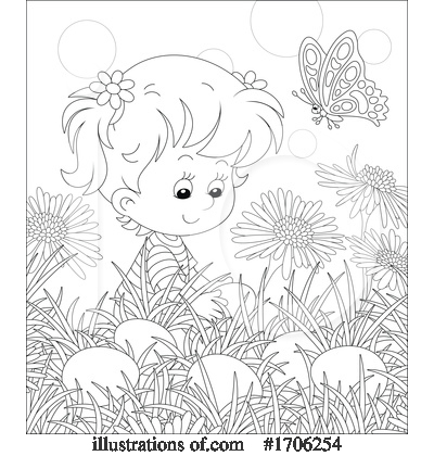 Royalty-Free (RF) Children Clipart Illustration by Alex Bannykh - Stock Sample #1706254