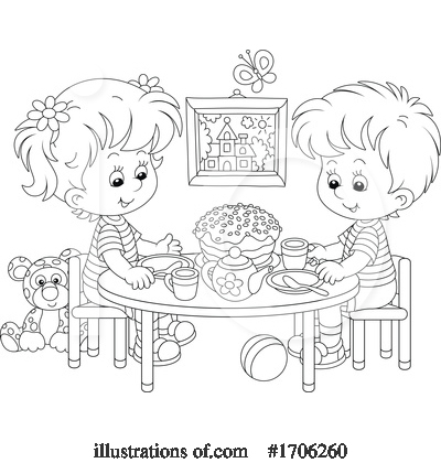 Royalty-Free (RF) Children Clipart Illustration by Alex Bannykh - Stock Sample #1706260