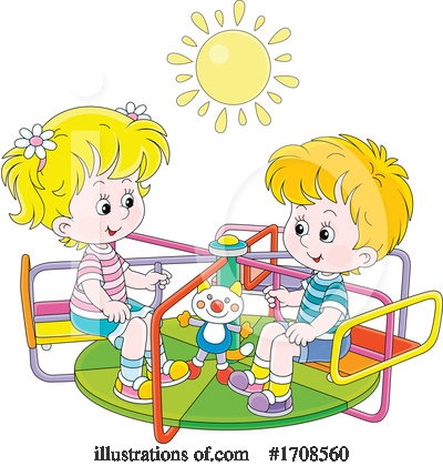 Royalty-Free (RF) Children Clipart Illustration by Alex Bannykh - Stock Sample #1708560