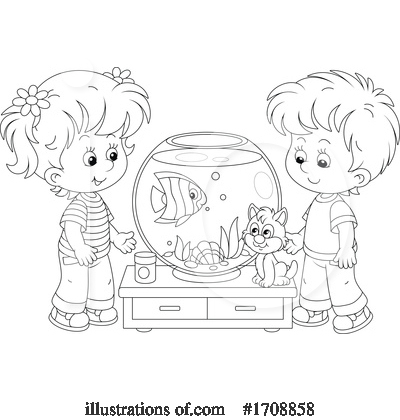 Royalty-Free (RF) Children Clipart Illustration by Alex Bannykh - Stock Sample #1708858