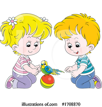 Royalty-Free (RF) Children Clipart Illustration by Alex Bannykh - Stock Sample #1708870