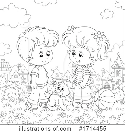 Royalty-Free (RF) Children Clipart Illustration by Alex Bannykh - Stock Sample #1714455