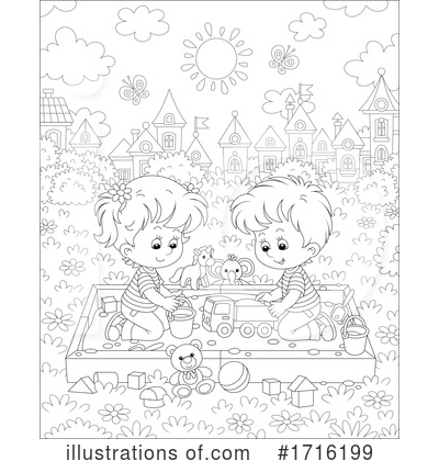 Royalty-Free (RF) Children Clipart Illustration by Alex Bannykh - Stock Sample #1716199