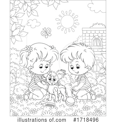 Royalty-Free (RF) Children Clipart Illustration by Alex Bannykh - Stock Sample #1718496