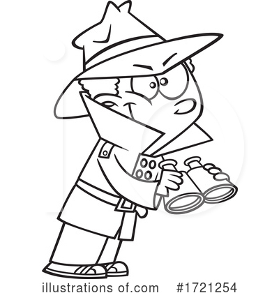 Detective Clipart #1721254 by toonaday