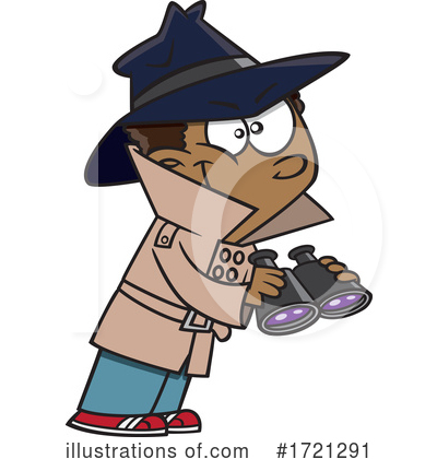 Detective Clipart #1721291 by toonaday