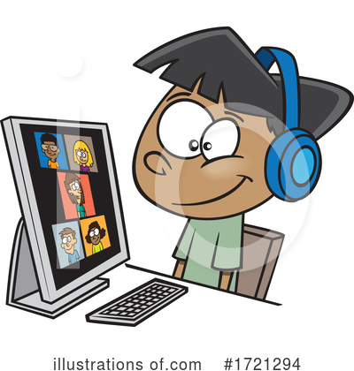 Computers Clipart #1721294 by toonaday