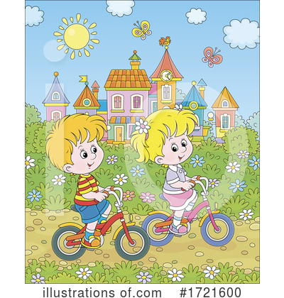 Royalty-Free (RF) Children Clipart Illustration by Alex Bannykh - Stock Sample #1721600