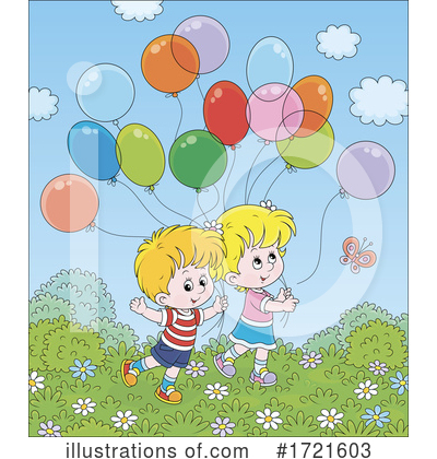 Royalty-Free (RF) Children Clipart Illustration by Alex Bannykh - Stock Sample #1721603
