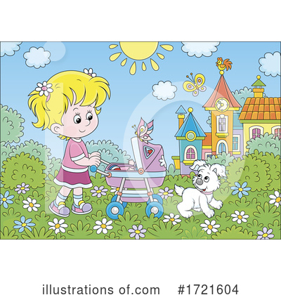Royalty-Free (RF) Children Clipart Illustration by Alex Bannykh - Stock Sample #1721604
