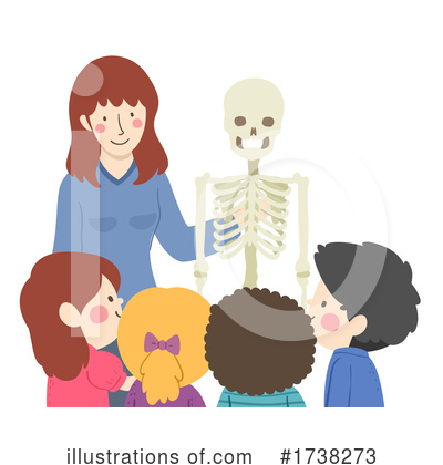 Skeleton Clipart #1738273 by BNP Design Studio