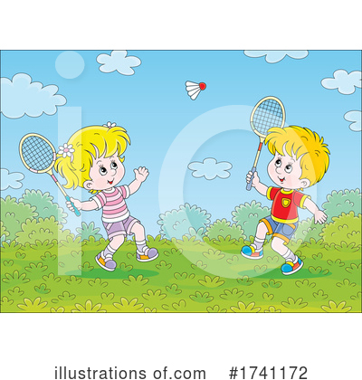 Royalty-Free (RF) Children Clipart Illustration by Alex Bannykh - Stock Sample #1741172