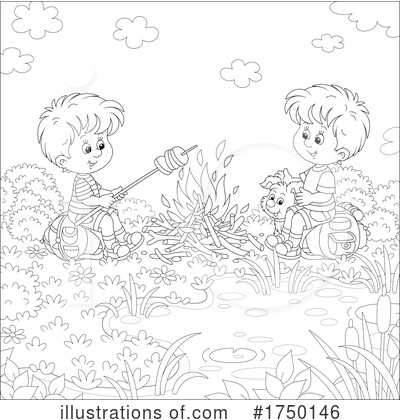 Royalty-Free (RF) Children Clipart Illustration by Alex Bannykh - Stock Sample #1750146