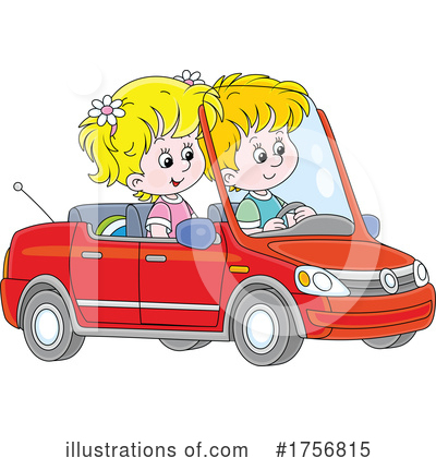Driving Clipart #1756815 by Alex Bannykh