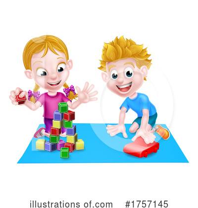 Royalty-Free (RF) Children Clipart Illustration by AtStockIllustration - Stock Sample #1757145