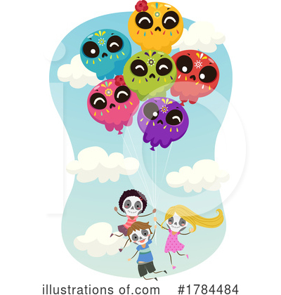 Skulls Clipart #1784484 by BNP Design Studio