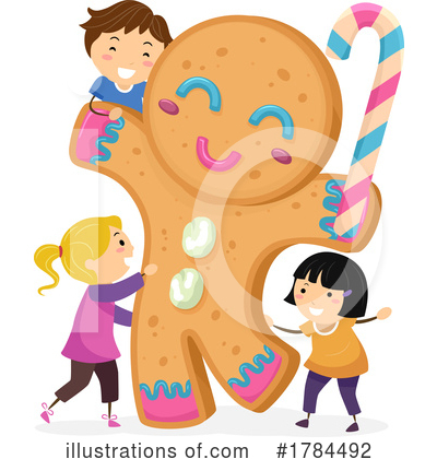 Gingerbread Cookie Clipart #1784492 by BNP Design Studio