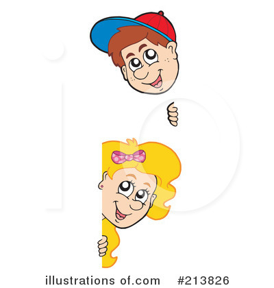 Royalty-Free (RF) Children Clipart Illustration by visekart - Stock Sample #213826